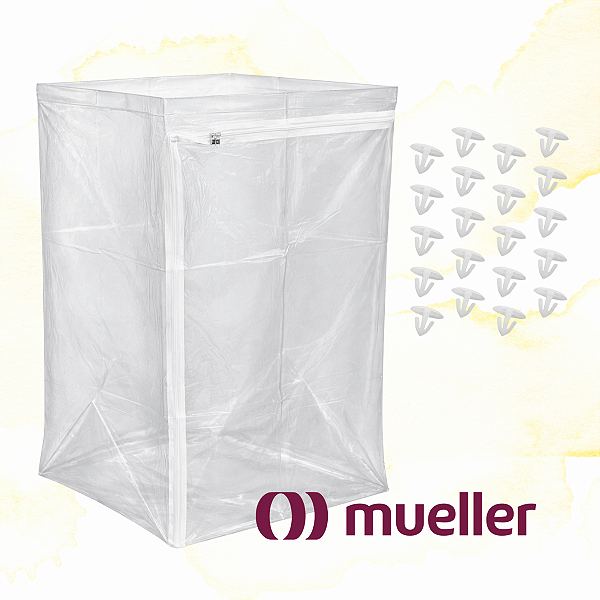 SACO SECADORA MUELLER SOLARIS MAIS SUN 8KG + 20 CLIPS - CÃMARA C/ ZIPER