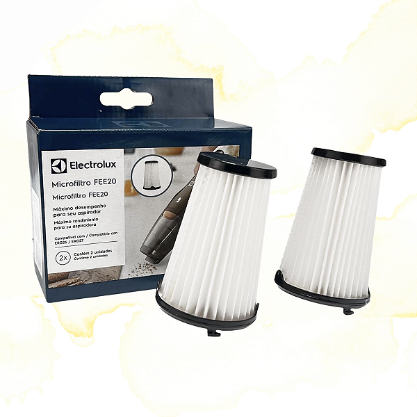 2 FILTROS ASPIRADOR ELECTROLUX ERG26/27 - ORIGINAL FEE20 A18834801