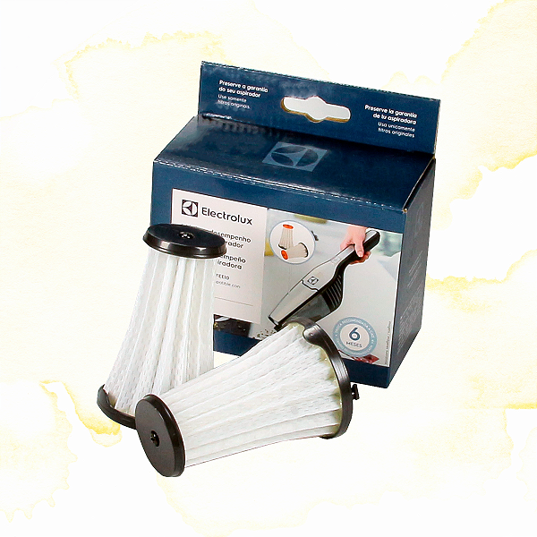 KIT 2 FILTROS PARA ASPIRADOR ELECTROLUX ERGORAPIDO / ERG10 A ERG25 - ORIGINAL FEE10 A18834701