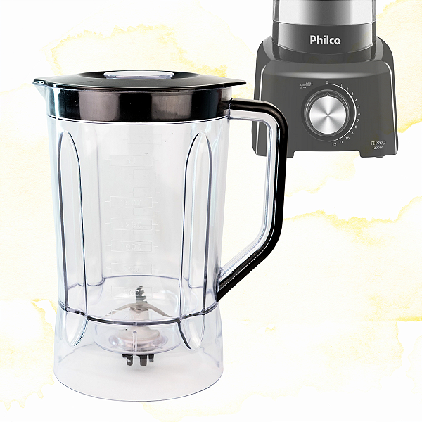 COPO LIQUIDIFICADOR PHILCO PH900 PLQ915 / BRITÂNIA B1000 FUN-KITCHEN - MEBRASI 9064