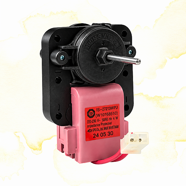 MOTOR DO VENTILADOR 220V GELADEIRA BRASTEMP CONSUL BRM39 CRM33 - ORIGINAL W10168510