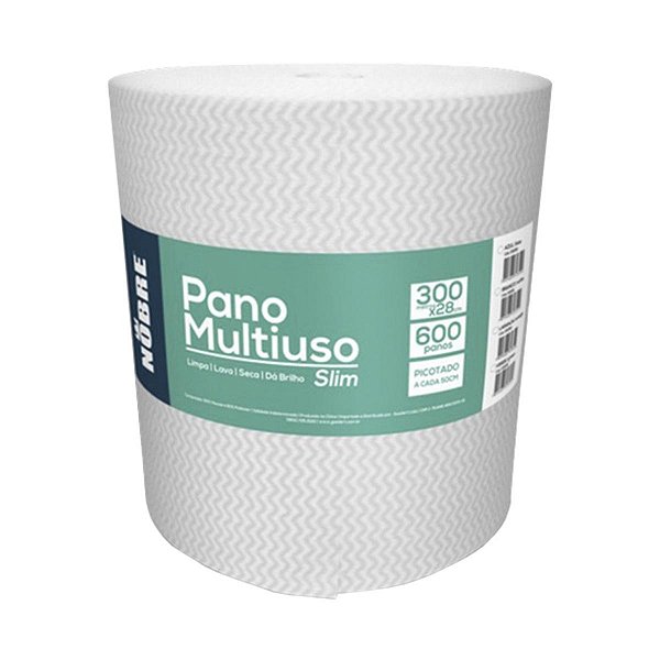 PANO MULTIUSO 35G/M2 BRANCO C/ 0,28X300MTS - NOBRE