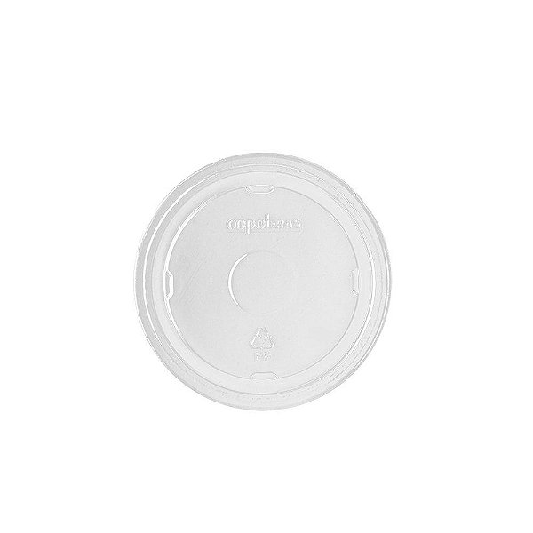TAMPA PLASTICA P/ COPO TERMICO 120ML CX C/1000 - COPOBRAS