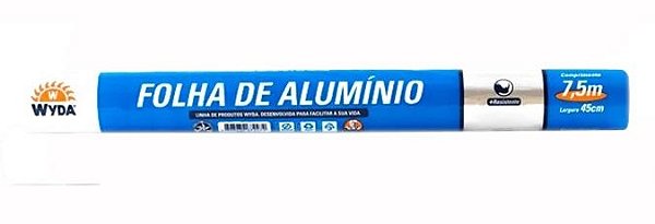 PAPEL ALUMINIO 0,45 X 7,5 MTS - TERMICA