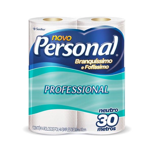 PAPEL HIGIENICO  FOLHA SIMPLES  - PERSONAL - PCT C/04