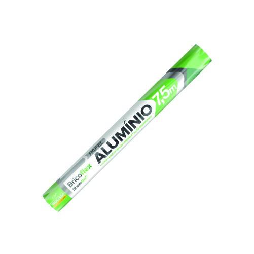 PAPEL ALUMINIO 0,45 X 7,5 MTS - BRICOFLEX