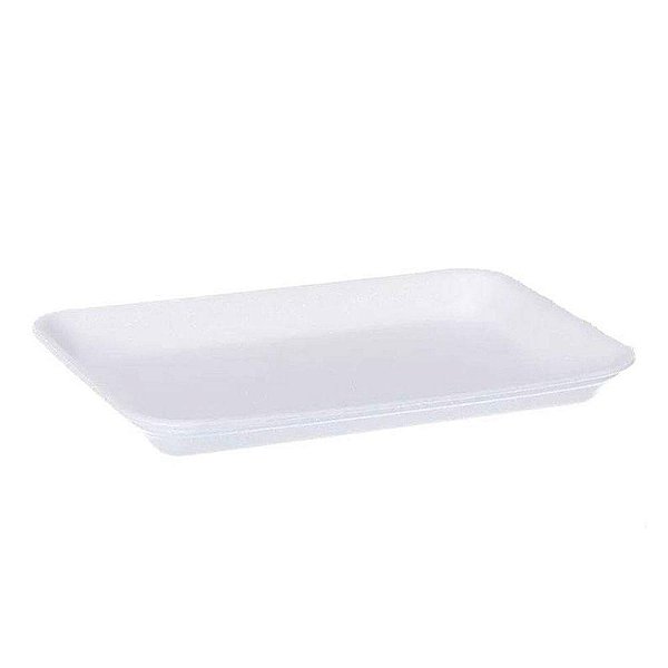 BANDEJA ISOPOR B4 RASA 14X27 FD C/400 - (CRL-04) - COPOBRAS