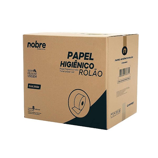 PAPEL HIGIENICO ROLAO 8 X 500 M PRATIC PLUS