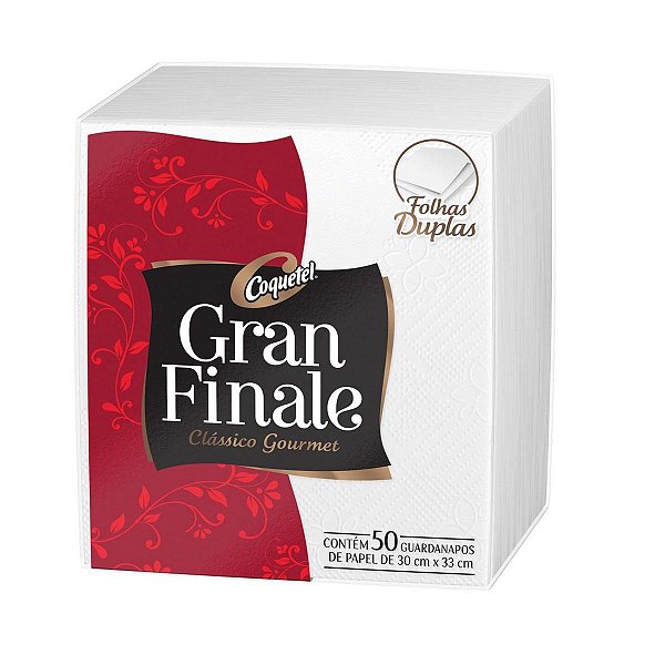 GUARDANAPO 30X33 C/50 GRAN FINALE