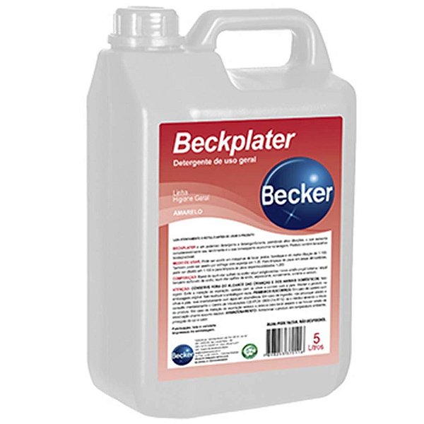 DETERGENTE CONC. BECKPLATER 5L (PA0950) -  BECKER