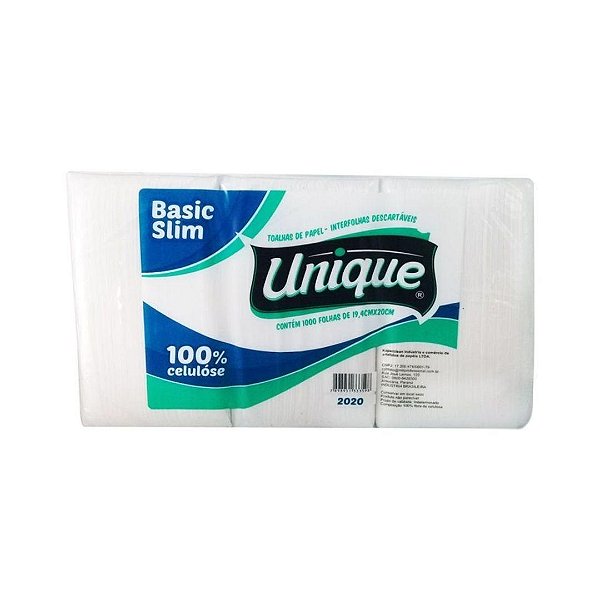 PAPEL TOALHA INTERF.100% CEL.21X20 F SIMPLES C/1000 - SULLEG CLASSIC