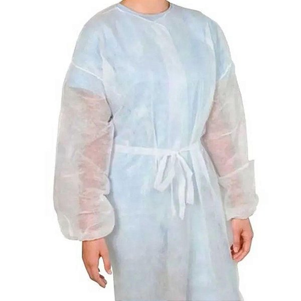 AVENTAL TNT MG LONGA TAMANHO UNICO C/10 UND