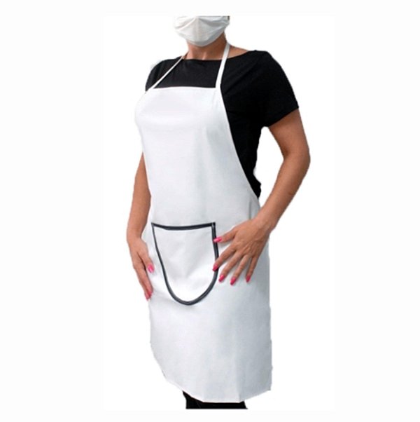 AVENTAL DE NAPA BRANCO S/BOLSO - 70X110
