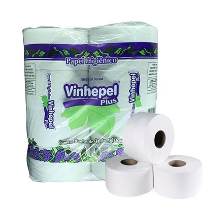 PAPEL HIGIENICO ROLAO 8X300MTS JOFEL