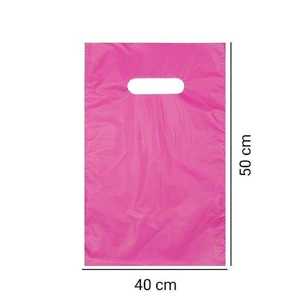 SACOLA PLASTICA COLORIDA 40X50