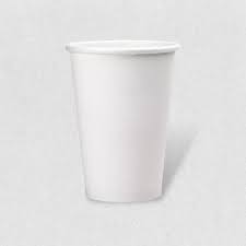 COPO DE PAPEL BRANCO 300ML BIODEGRADAVEL C/50