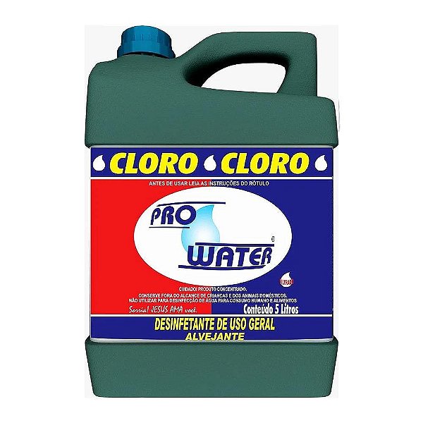 CLORO SUPER CONCENTRADO PRO WATER  5LTS
