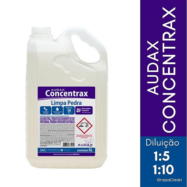 LIMPA PEDRAS CONCENTRAX 5LTS - AUDAX