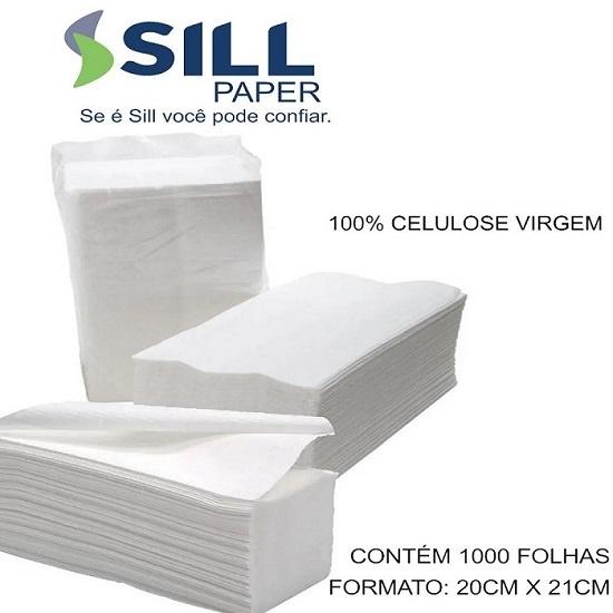 PAPEL INTERF 100% CELULOSE 21X20C/1000