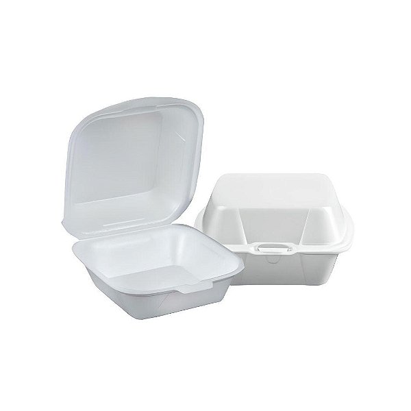 HAMBURGUEIRA ISOPOR 154X150X71 C/400 - (BH-02) -� BOM APETITE