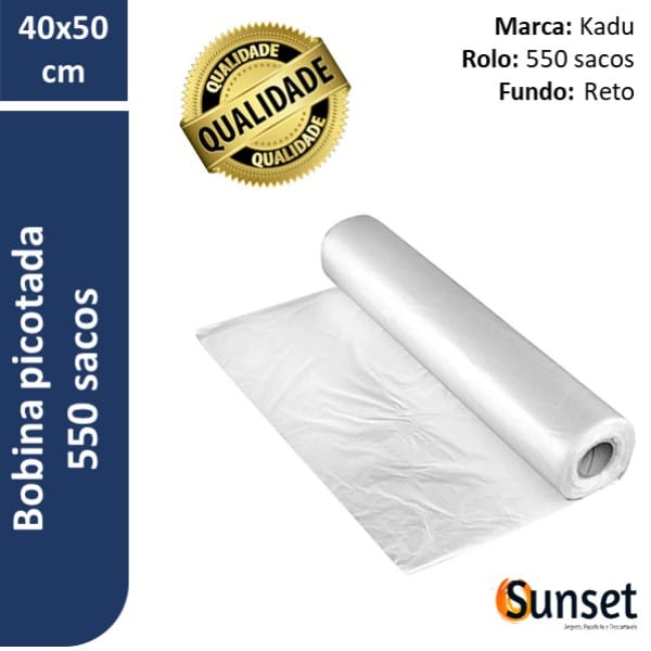 BOBINA PICOTADA REFORCADA 40X50 (8KG) C/550 - PICOFLEX
