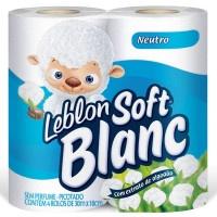 PAPEL HIGIENICO LEBLON SOFT FOLHA SIMPLES C/64