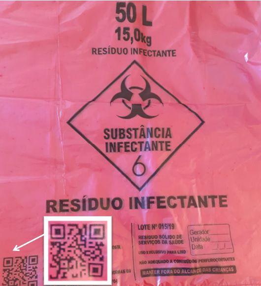 SACO DE LIXO 250L ESPECIAL C/50 (ETIQUETA ROXA)