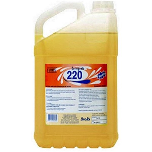 DETERGENTE 220 5 LT BRIOSOL