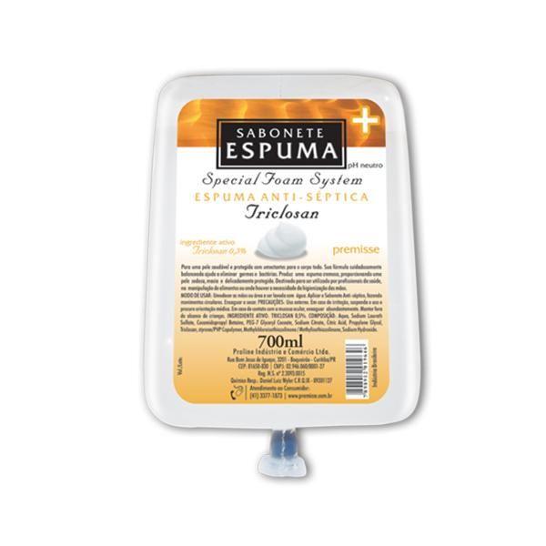 SABONETE ESPUMA ANTISEPTICO C/TRICLOSAN 0,5% 700ML