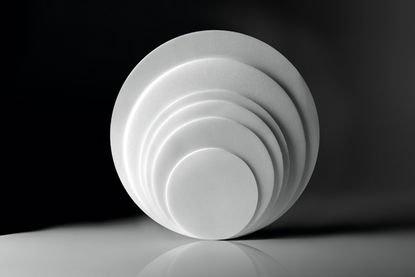 DISCO ISOPOR 30 CM BRANCO C/400 - COPOBRAS