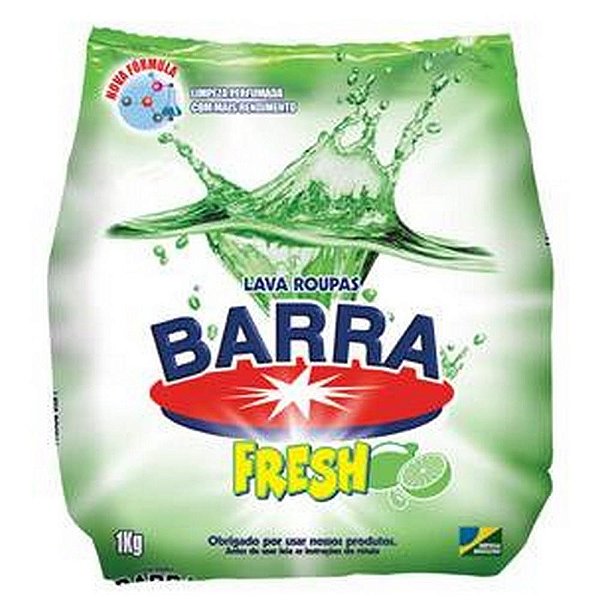 SABAO EM PO BARRA FRESH DE 1KG