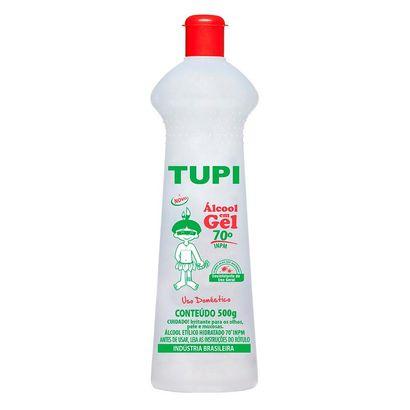 ALCOOL GEL 70+K864 P/ AS MAOS C/500ML PUMP - TUPI