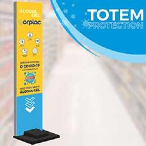 TOTEM PARA ALCOOL EM GEL 1LTS