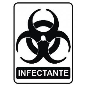 ADESIVO COLETA SELETIVA RESIDUO INFECTANTE