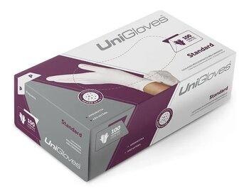 LUVA LATEX P COM PO CX C/100 - UNIGLOVES / MBLIFE / UTILE / LENGRUBER