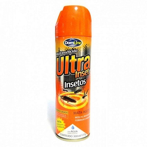 INSETICIDA AEROSOL 300ML - ULTRA INSET