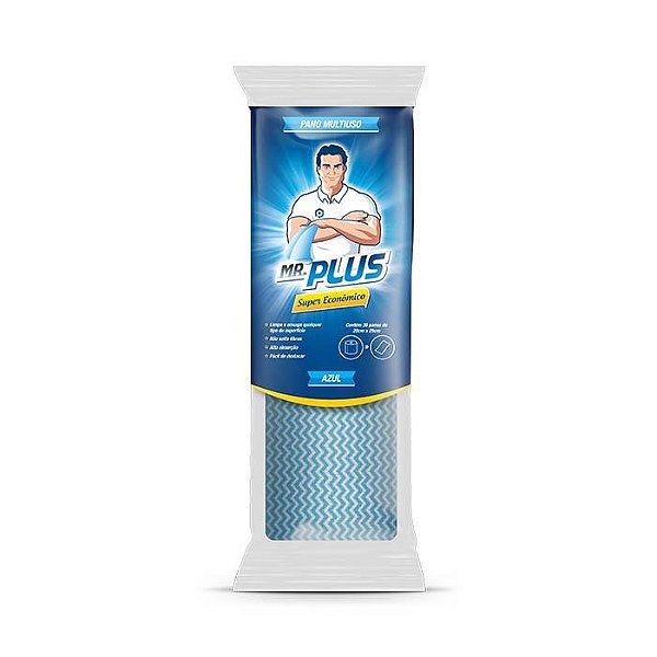 PANO MULTIUSO ECONOMICO 35G/M2 AZUL C/ 0,28X240MTS - TALGE PROPLUS