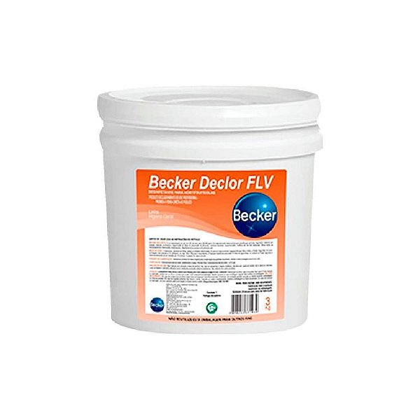SANITIZANTE DE ALIMENTOS BECKER DECLOR FLV 3KG (PA4212) -  BECKER