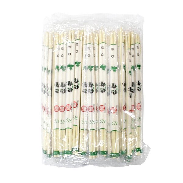 HASHI BAMBU EMBALAGEM PLASTICA C/100 - MAKI