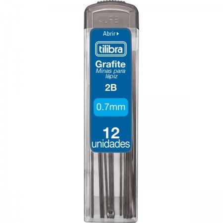 GRAFITE 0,7MM 2B C/12 MINAS