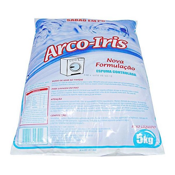 SABAO EM PO C/ 5KG - ARCO IRIS
