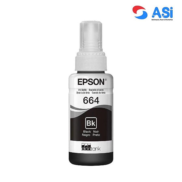 TINTA PRETA P/ IMPRESSORA EPSON 70ML