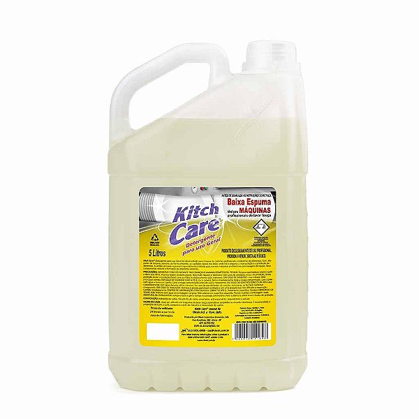 DETERGENTE P/ MAQUINA LAVAR LOUCAS 5LTS - LIEX MAQ
