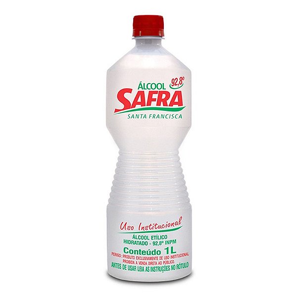 ALCOOL LIQUIDO 92 1000 ML - SAFRA