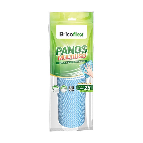 PANO MULTIUSO 35G/M2 VERDE C/ 0,28X300MTS - BRICOFLEX