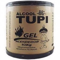 ALCOOL GEL 80+K1348 ACENDEDOR C/ 10 KG - TUPI