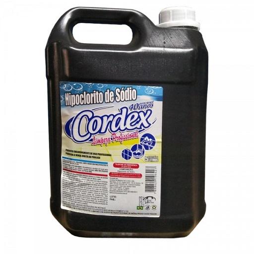 HIPOCLORITO 12% 5L - CORDEX