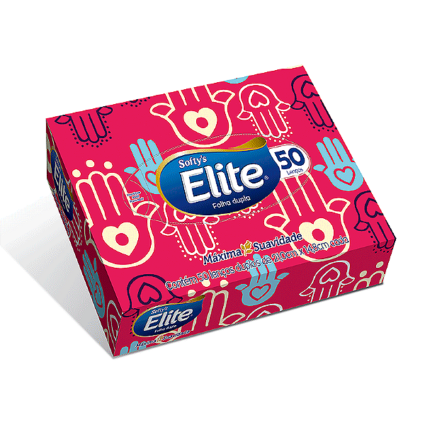 LENCO DE PAPEL FOLHA DUPLA 21X12,7 C/75 - SOFTYS