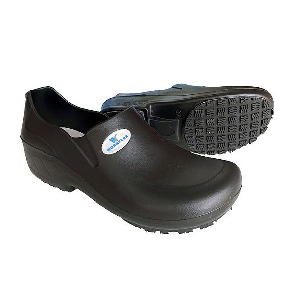 SAPATO ANTIDERRAPANTE PRETO (42) - WORKFLEX