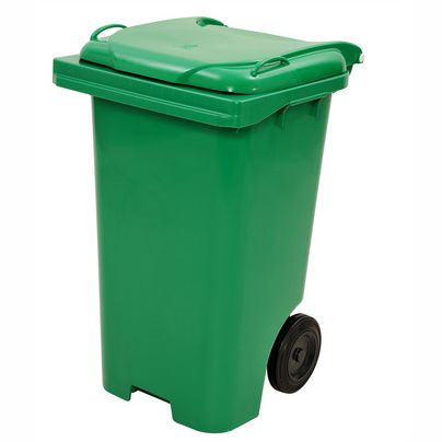 CONTENTOR DE LIXO 120LTS VERDE